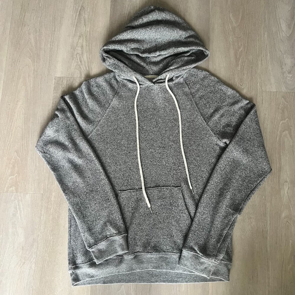 Artrizia Wilfred Free Mens100% Cotton Hooded Pullover Sweater Sz S/M Gray Unisex